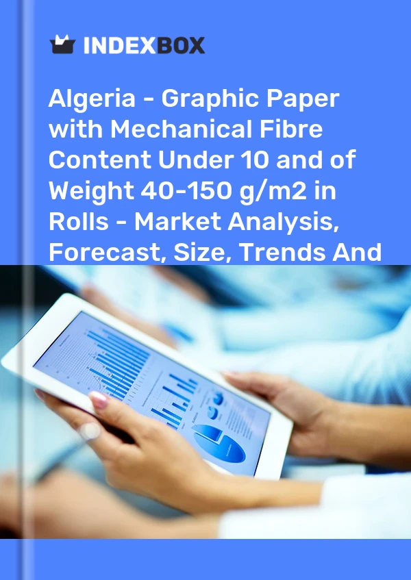Report Algeria - Graphic Paper with Mechanical Fibre Content Under 10% and of Weight 40-150 g/m2 in Rolls - Market Analysis, Forecast, Size, Trends and Insights for 499$