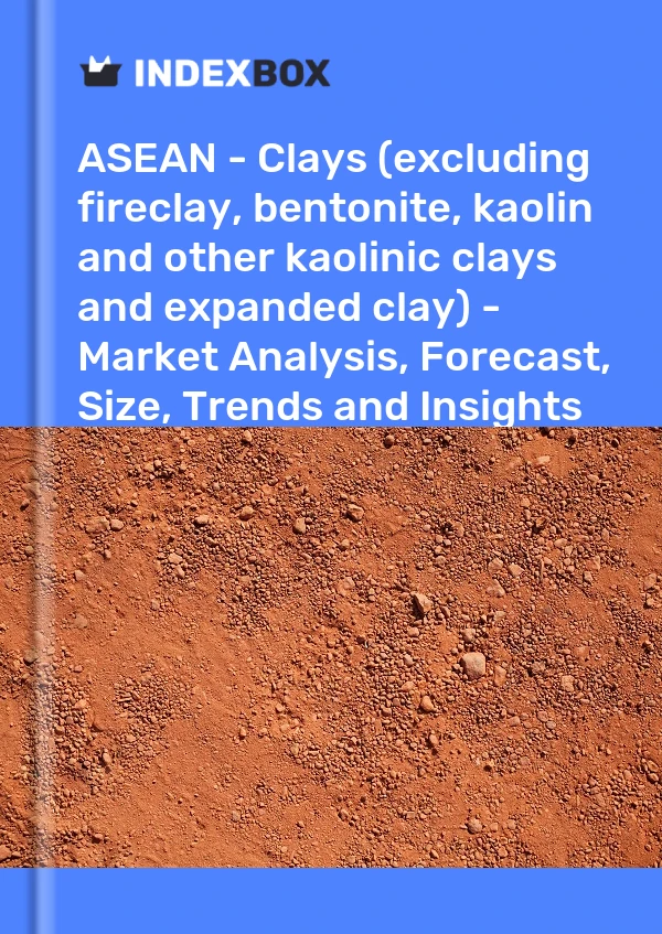 Report ASEAN - Clays (excluding fireclay, bentonite, kaolin and other kaolinic clays and expanded clay) - Market Analysis, Forecast, Size, Trends and Insights for 499$