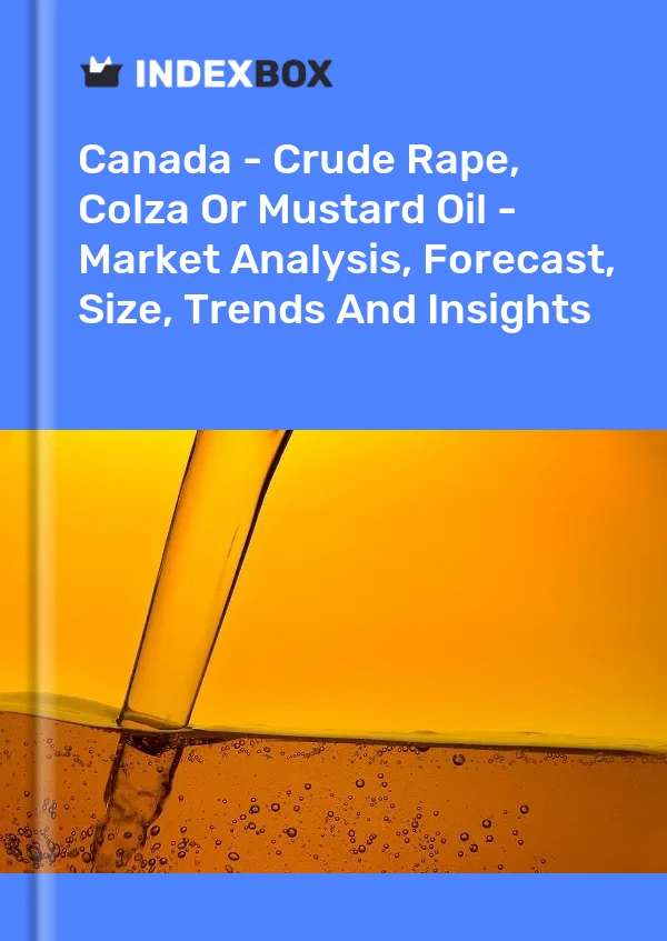 Informe Canadá - Aceite crudo de colza o mostaza: análisis de mercado, pronóstico, tamaño, tendencias e información for 499$