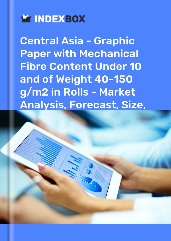 Report Central Asia - Graphic Paper with Mechanical Fibre Content Under 10% and of Weight 40-150 g/m2 in Rolls - Market Analysis, Forecast, Size, Trends and Insights for 499$