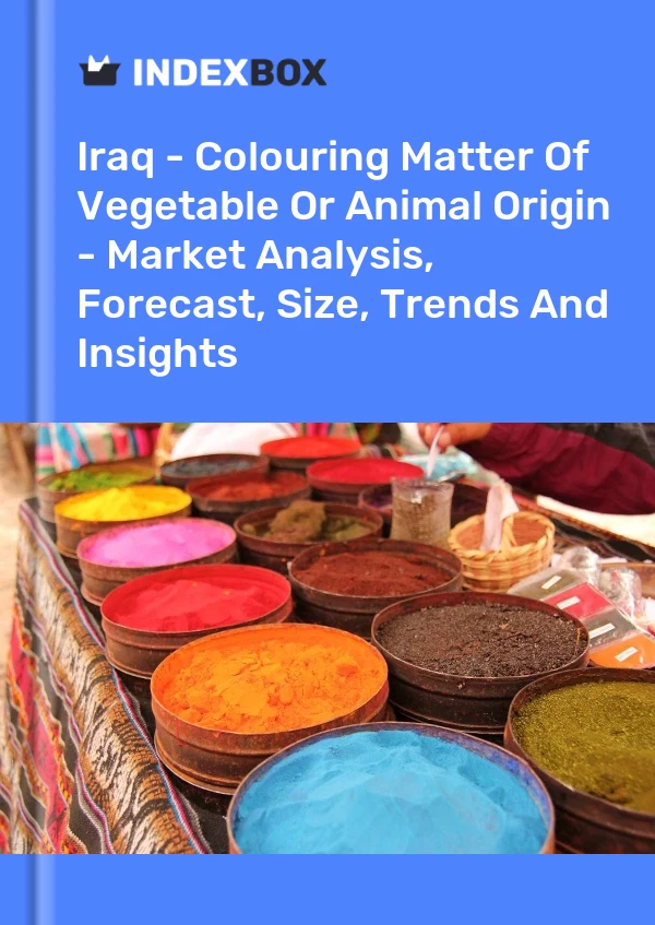 Iraq - Colouring Matter Of Vegetable Or Animal Origin - Market Analysis, Forecast, Size, Trends And Insights